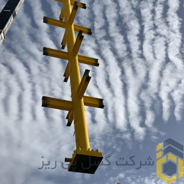 اسکلت فلزی و پیچ مهره ای در کرمان