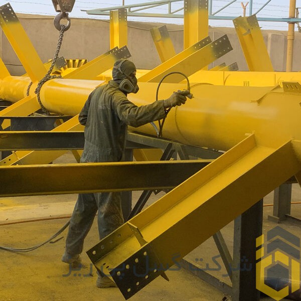 اجرای اسکلت فلزی در کرمان